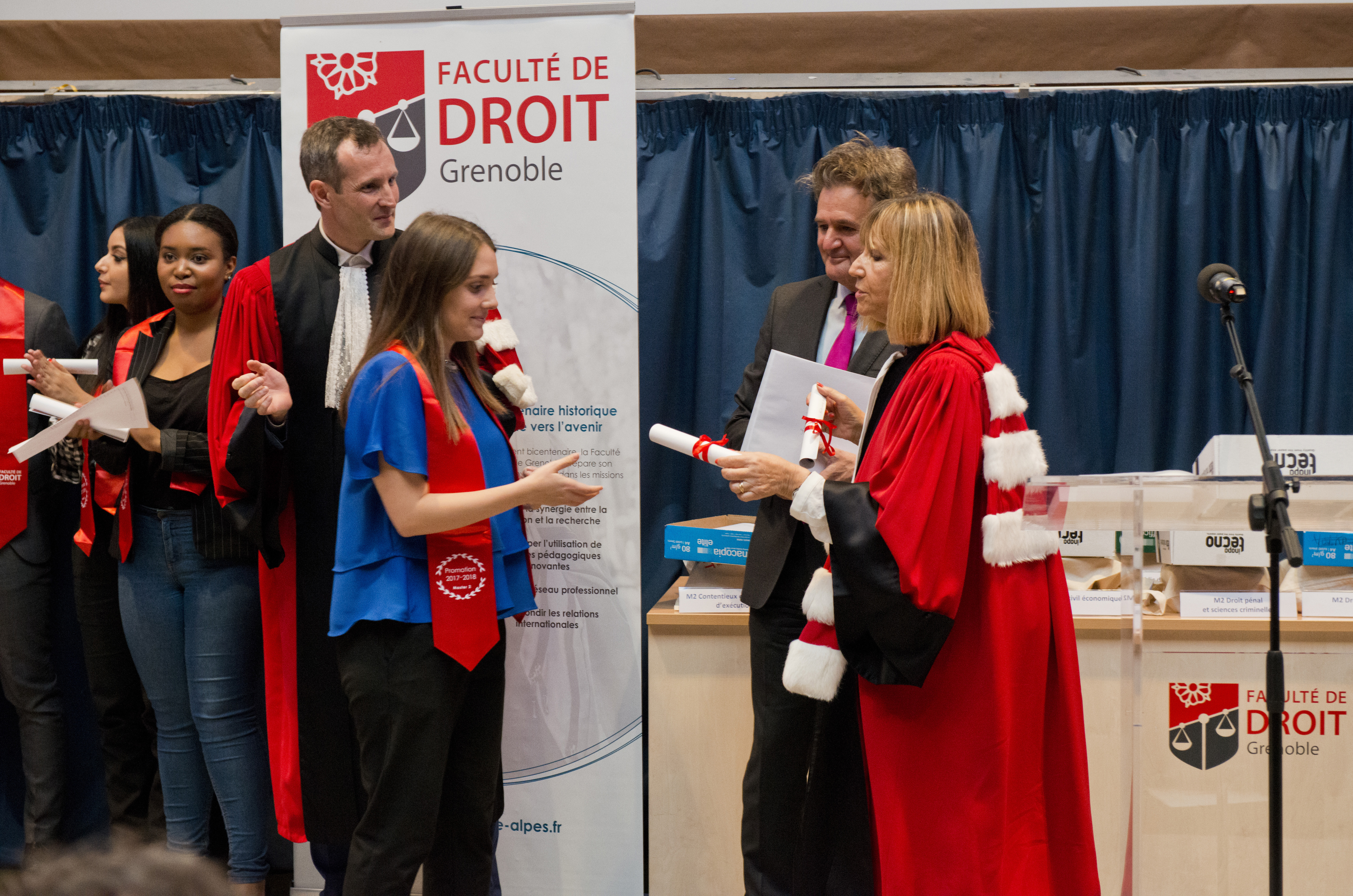 Faculté De Droit Université Grenoble Alpes Première Cérémonie De